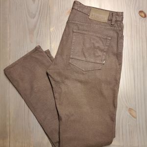 LinkSoul Herringbone Stretch Charcoal Pants - size 34/34